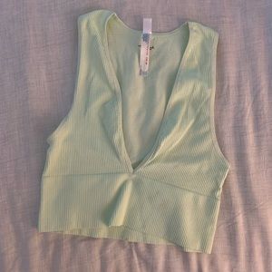 Out From Under Hailey Seamless Plunge Bra Top